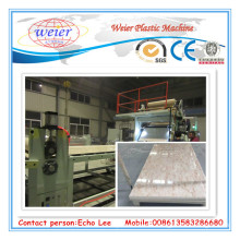 High Output PVC Marble Sheet Extruding Machine / PVC Marble Sheet Extruding Line